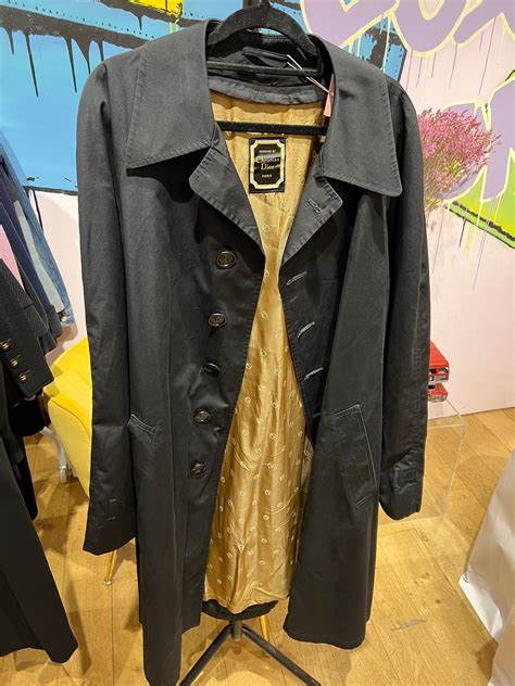 dior trench coat men